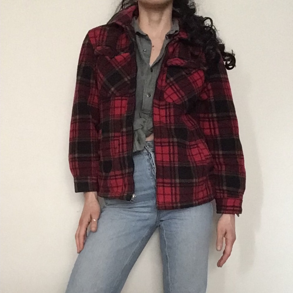 Red Plaid Jacket - Picture 9 of 16